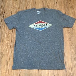 Las Vegas tri-blend t-shirt.